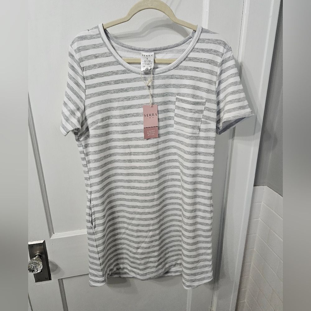 NWT SERRA Summer Dress With Pockets, Sz Large